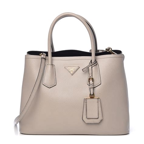 prada saffiano double bag sizes|prada saffiano outlet.